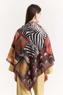 Samora Patterned Shoulder Shawl