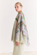 Samora Patterned Shoulder Shawl