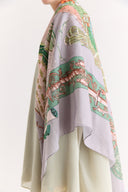 Samora Patterned Shoulder Shawl