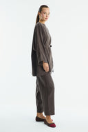 Benetti Waist Belt Detailed Trouser Set