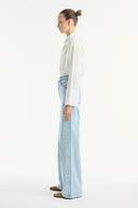 High-Waisted Straight Fit Jeans