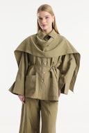 Shawl Collar Detailed Pant Suit