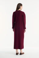 Side-Tie Detail Knit Dress