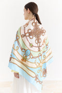 Samora Patterned Shoulder Shawl