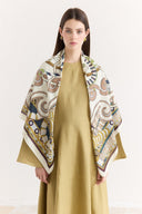Samora Patterned Shoulder Shawl