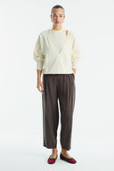 Relaxed Fit Cupro Trousers