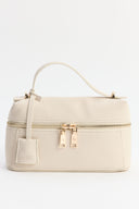 Liva Zipper Detailed Leather Shoulder Bag