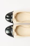 Mira Patent Detail Ballerina Flats