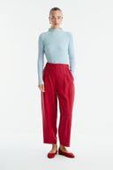 Relaxed Fit Cupro Trousers