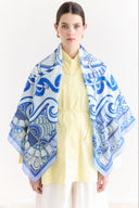 Samora Patterned Shoulder Shawl