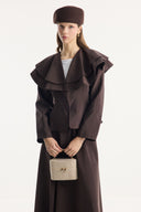 Jacket and Ruffle-Detail Skirt Set