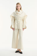 Shawl Collar Detailed Pant Suit