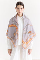 Samora Patterned Shoulder Shawl