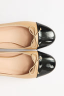 Mira Patent Detail Ballerina Flats