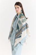 Samora Patterned Shoulder Shawl