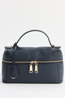 Liva Zipper Detailed Leather Shoulder Bag