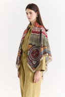 Samora Patterned Shoulder Shawl