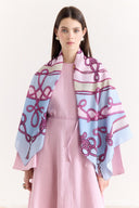 Samora Patterned Shoulder Shawl