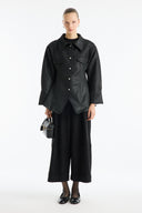 Pocketed Belted Jacket