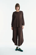 Stitched Detail Carrot-Fit Trouser Set
