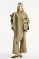 Shawl Collar Detailed Pant Suit