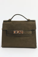 Mona Flap Shoulder Bag - Green