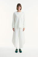 Stitched Detail Carrot-Fit Trouser Set