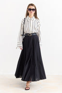 Voile Flared Skirt