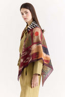 Samora Patterned Shoulder Shawl
