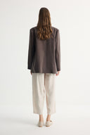Single-Button Cupra Blazer Jacket