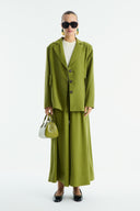 Benetti Button Detail Jacket and Trousers Suit