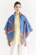 Samora Patterned Shoulder Shawl