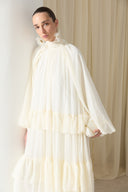 Meli Tiered Chiffon Dress