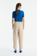 Relaxed Fit Cupro Trousers
