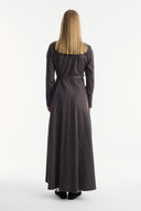 Embroidered Detailed Pocket Flap Denim Dress