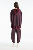 Hooded Basic Tracksuit Set