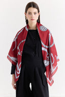 Samora Patterned Shoulder Shawl