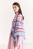 Samora Patterned Shoulder Shawl