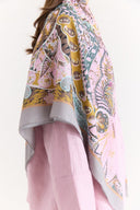 Samora Patterned Shoulder Shawl