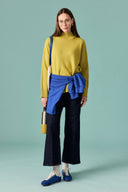 Glitter Detail Turtleneck Knit Sweater