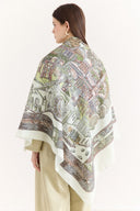 Samora Patterned Shoulder Shawl