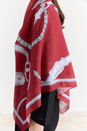 Samora Patterned Shoulder Shawl