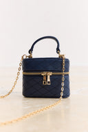 Noir Quilted Mini Bag