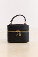 Noir Quilted Mini Bag