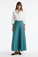 Knit Flared Skirt