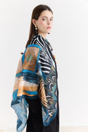 Samora Patterned Shoulder Shawl