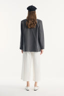 Single-Button Cupra Blazer Jacket