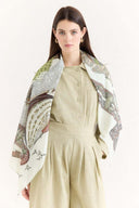 Samora Patterned Shoulder Shawl