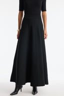 Knit Flared Skirt