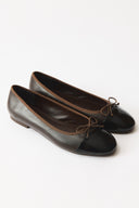 Mira Patent Detail Ballerina Flats